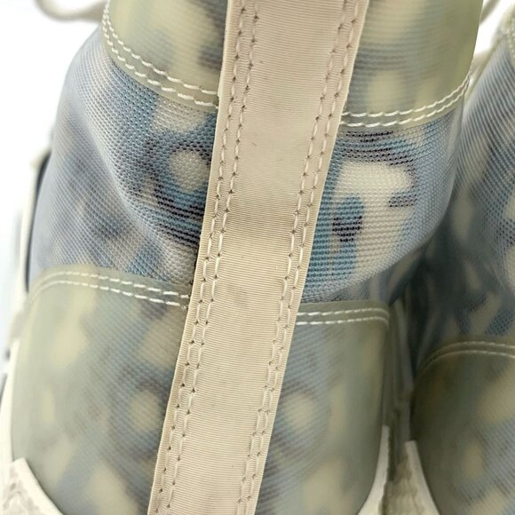 Dior B23 High-Top Canvas Shoes Size 37 Full Print Lace-Up Design With Color Matc - Picture 6 of 7